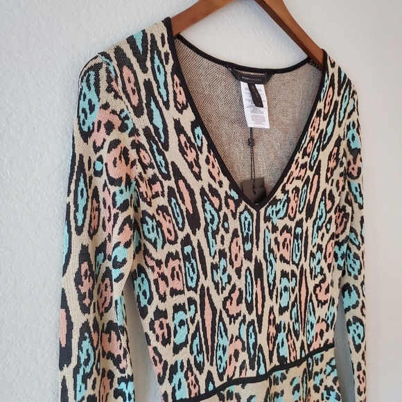 BCBG MAXAZRIA Melora Leopard Print mini dress - Picture 3 of 4